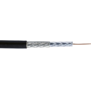 RG-7 Coaxial Cable (CU Clad) (Black)