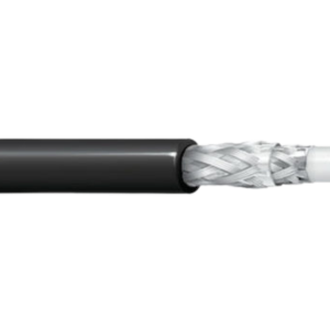 RG-6 Coaxial Cable (CU Clad) (Black)