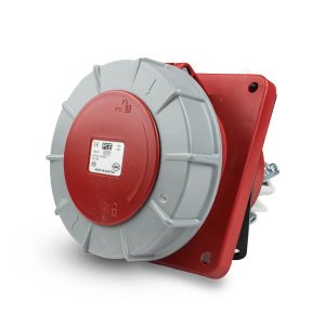 PCE 445-6 125 Amp 5 Pole Flanged Socket IP67