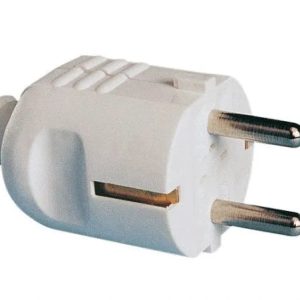 PCE 02958-WE 16 Amp 3 Pin Schuko Plug White IP20