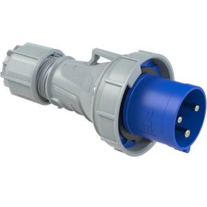 PCE 033-6 63 Amp 3 Pole Plug IP67