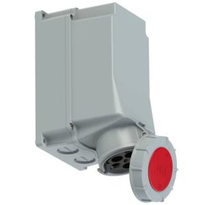 PCE 145-6 125 Amp 5 Pole Wall Mounted Socket IP67