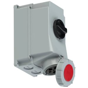 PCE 75352-6 63 Amp 5 Pole Switch Interlocked Socket IP67